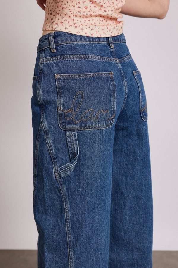Damson Madder Bottoms | Women | dion jean - washed blue Sale - Image 6