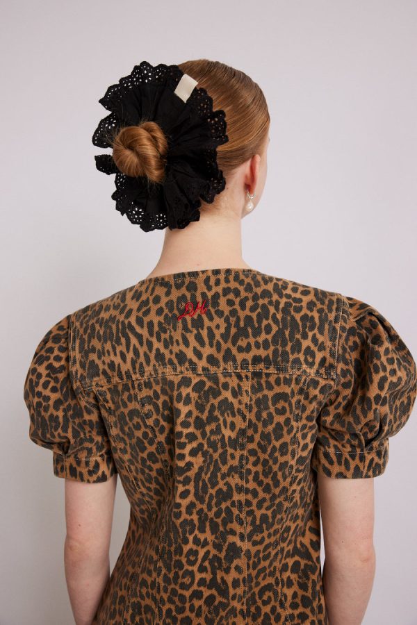 Co-ords | Women Damson Madder shell denim top - leopard Sale - Image 7