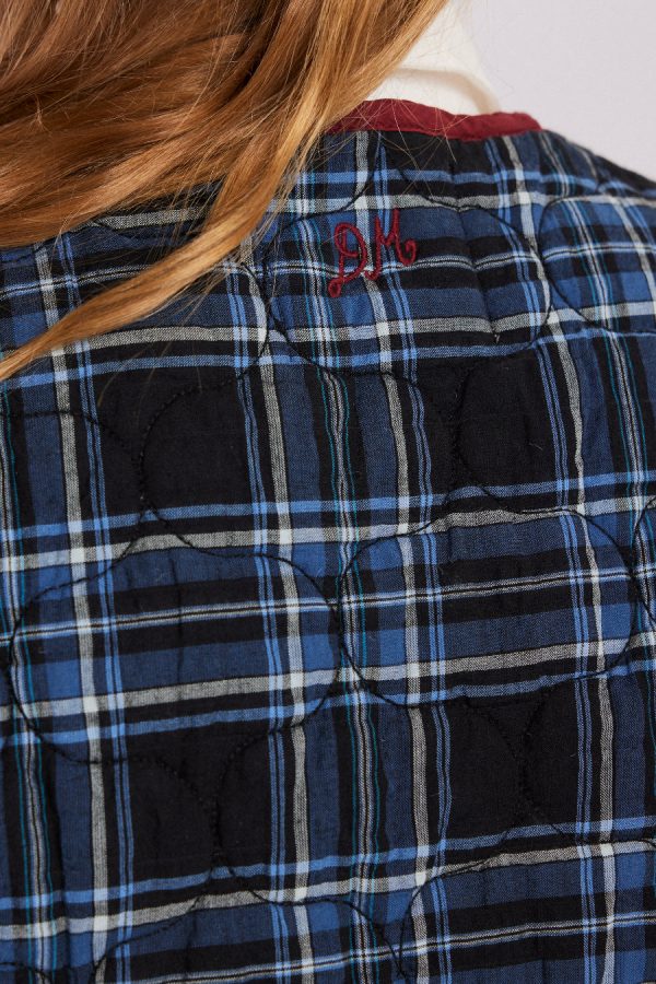 Gilets | Women Damson Madder alva bow gilet Sale - Image 3