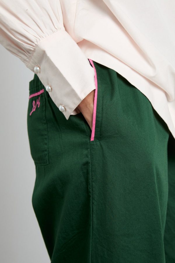 Tops Women | embroidered candy blouse - pink None Damson Madder - Image 3