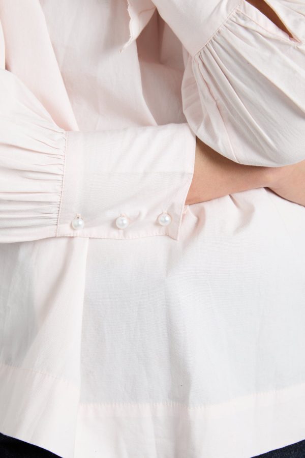 Tops Women | embroidered candy blouse - pink None Damson Madder - Image 6
