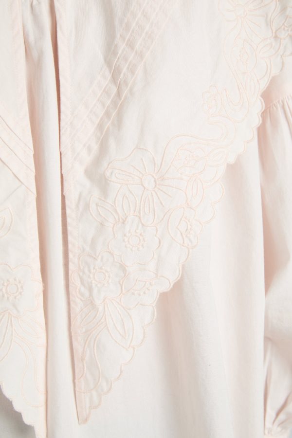 Tops Women | embroidered candy blouse - pink None Damson Madder - Image 5