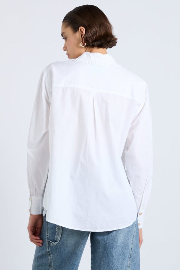 Tops | kendall shirt - white None - Damson Madder Women - Image 5