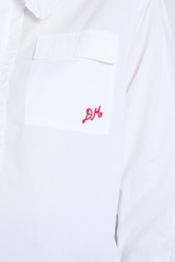 Tops | kendall shirt - white None - Damson Madder Women - Image 6