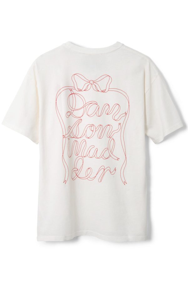 Tops | bow logo short sleeve tee None - Damson Madder Women - Image 3
