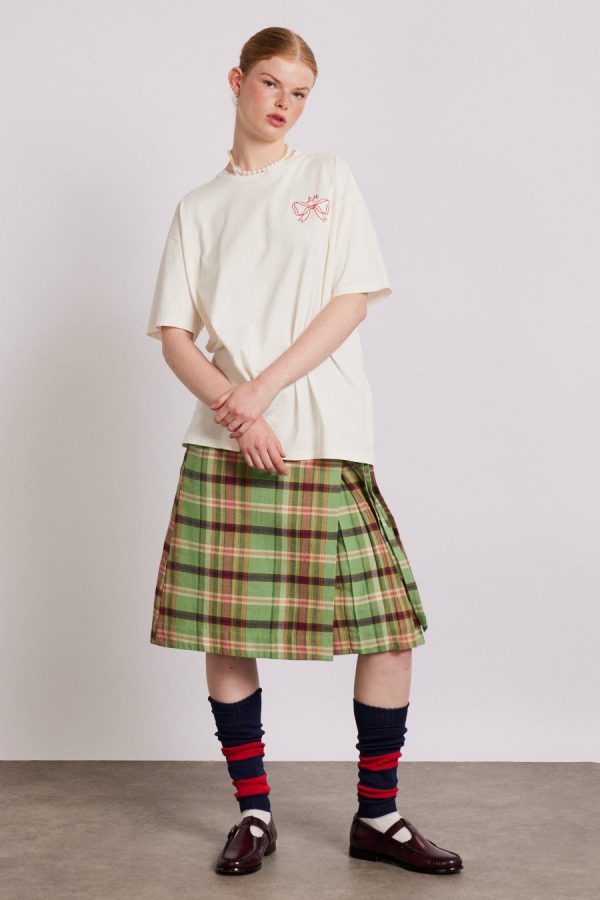 Skirts | Women Damson Madder kat kilt - green check None - Image 4