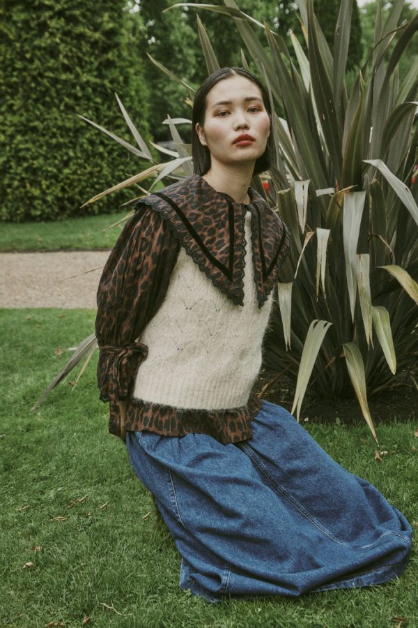 Women Knitwear | Damson Madder evie pointelle knit tank None - Image 3