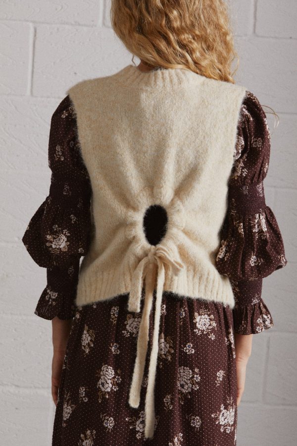 Women Knitwear | Damson Madder evie pointelle knit tank None - Image 4