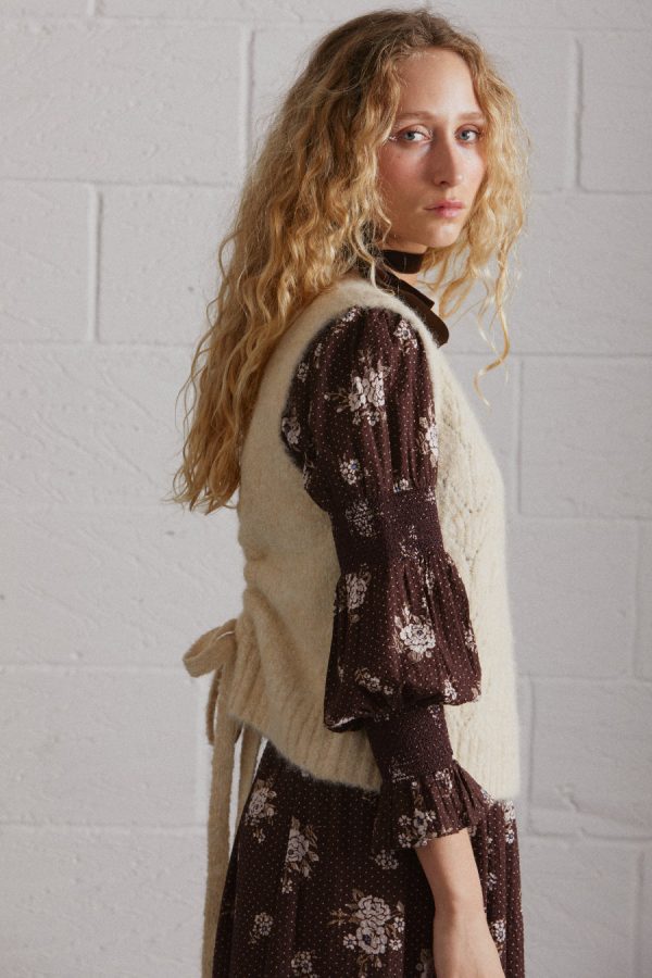 Women Knitwear | Damson Madder evie pointelle knit tank None - Image 2
