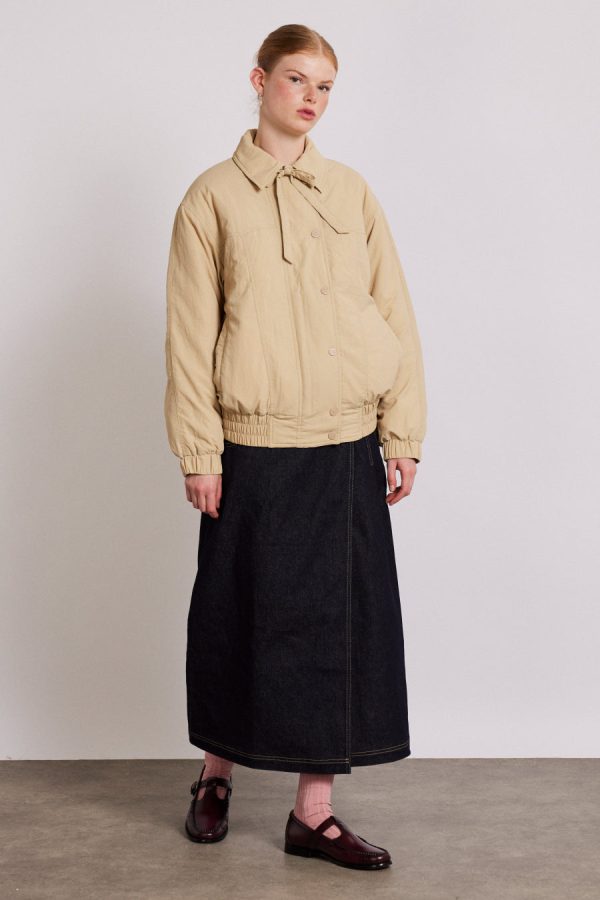 Jackets & Coats Damson Madder | Women claudia bomber - tan None - Image 6
