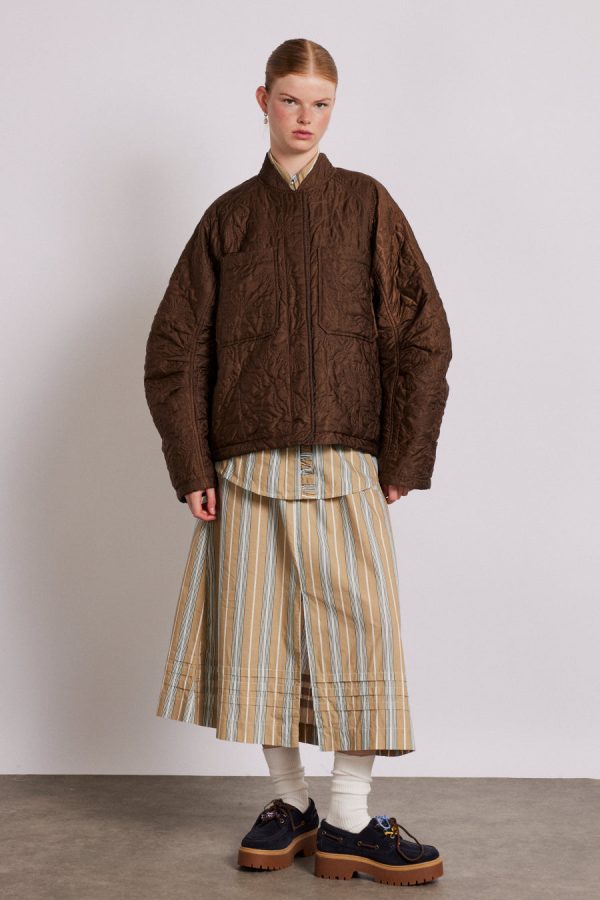 Damson Madder Jackets & Coats | Women | susie quilted reversible bomber None - Image 4