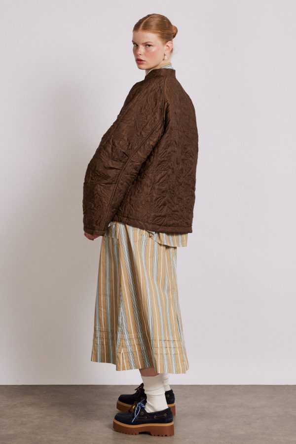 Damson Madder Jackets & Coats | Women | susie quilted reversible bomber None - Image 6