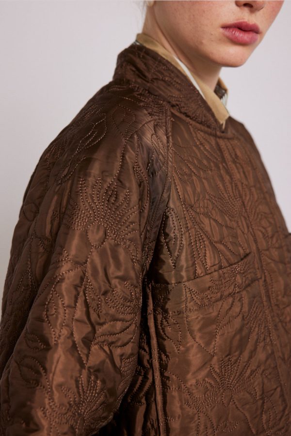Damson Madder Jackets & Coats | Women | susie quilted reversible bomber None - Image 5