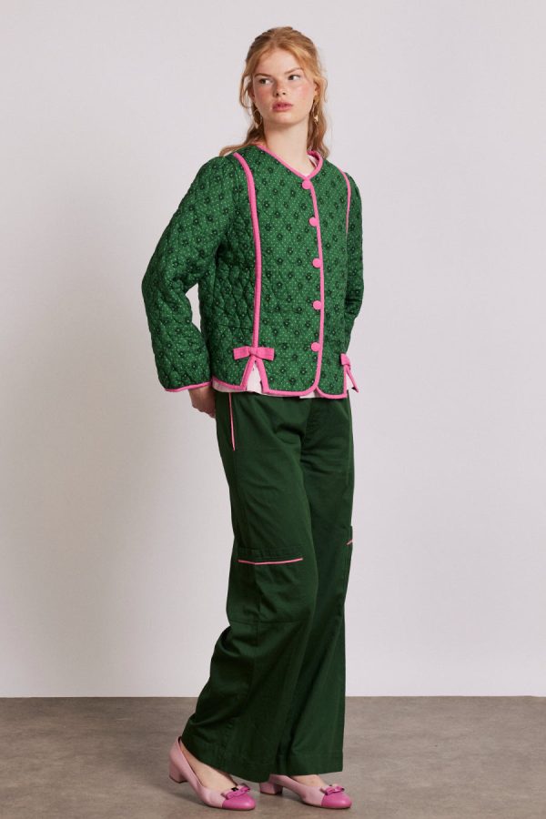 Women diana quilted jacket None | Jackets & Coats Damson Madder - Image 3