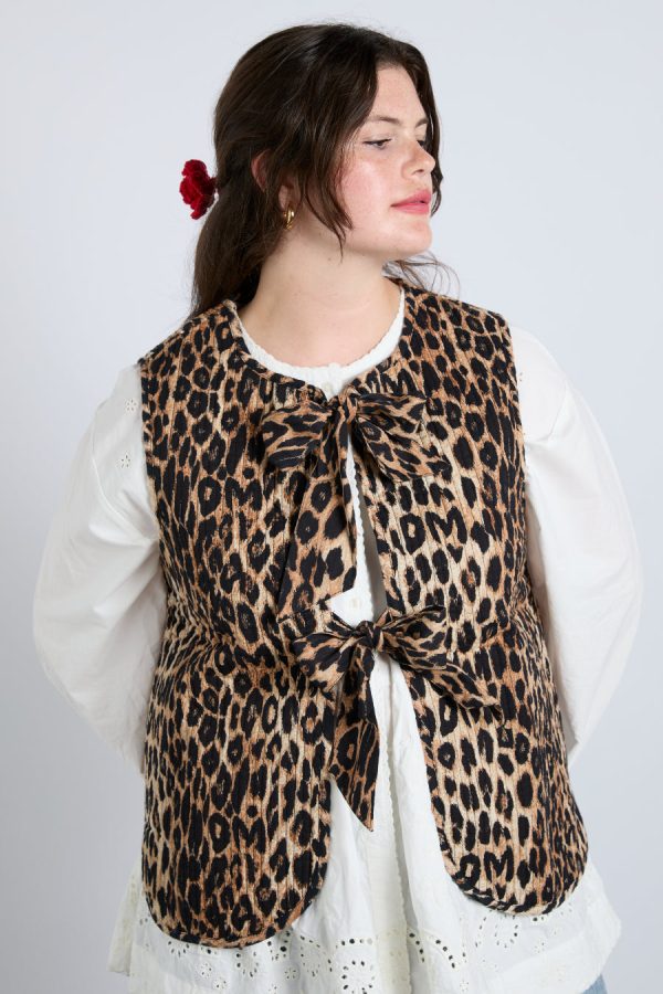 tilly gilet - leopard None | Jackets & Coats Damson Madder Women - Image 2