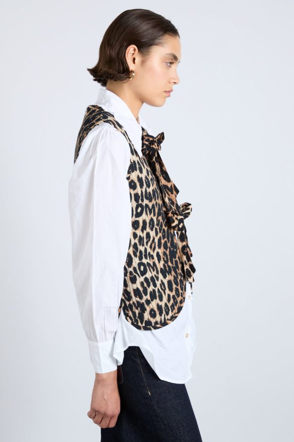 tilly gilet - leopard None | Jackets & Coats Damson Madder Women - Image 7