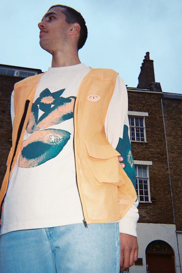 orange fisherman gilet None Women | Jackets & Coats Damson Madder - Image 4