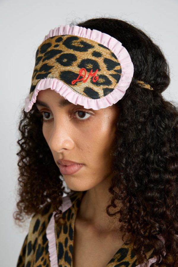 damson pj eye mask - leopard None | Nightwear Damson Madder Women