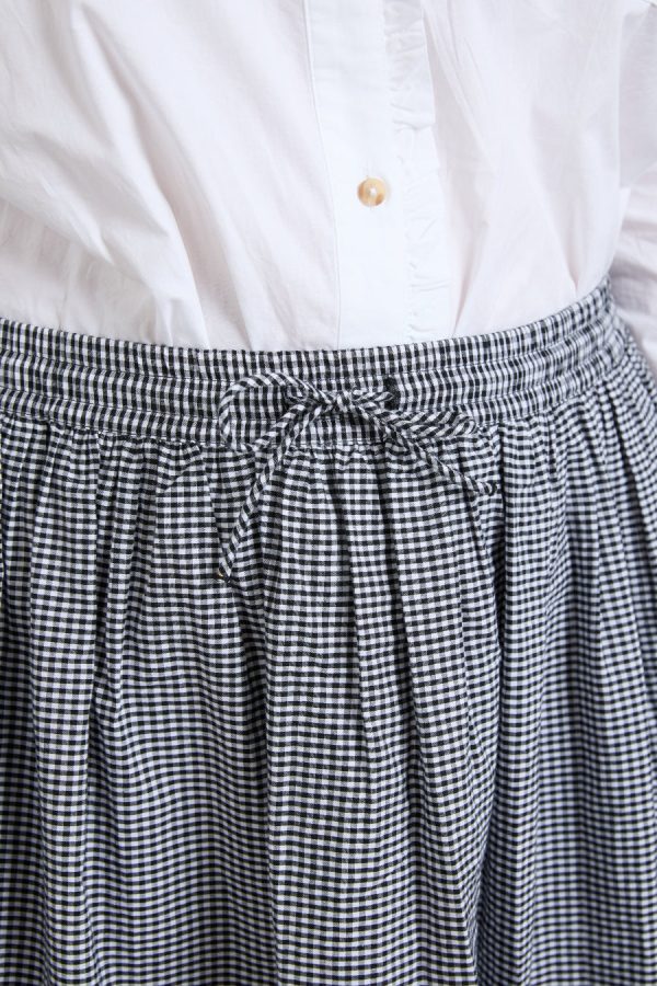 Women Co-ords | Damson Madder keeley midi skirt - black gingham None - Image 7