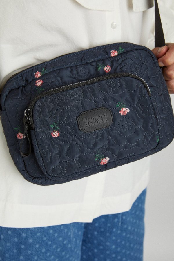 Bags Women | quilted rose cross body camera bag None Damson Madder