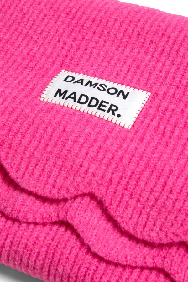 Scarves Women | scallop scarf None Damson Madder - Image 3