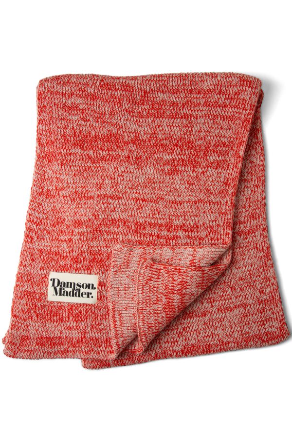 Damson Madder Scarves | Women | flecked yarn scarf - red None - Image 2