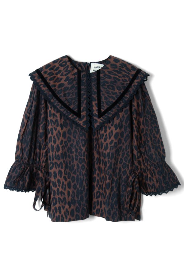 Tops | candice blouse - leopard None - Damson Madder Women - Image 2