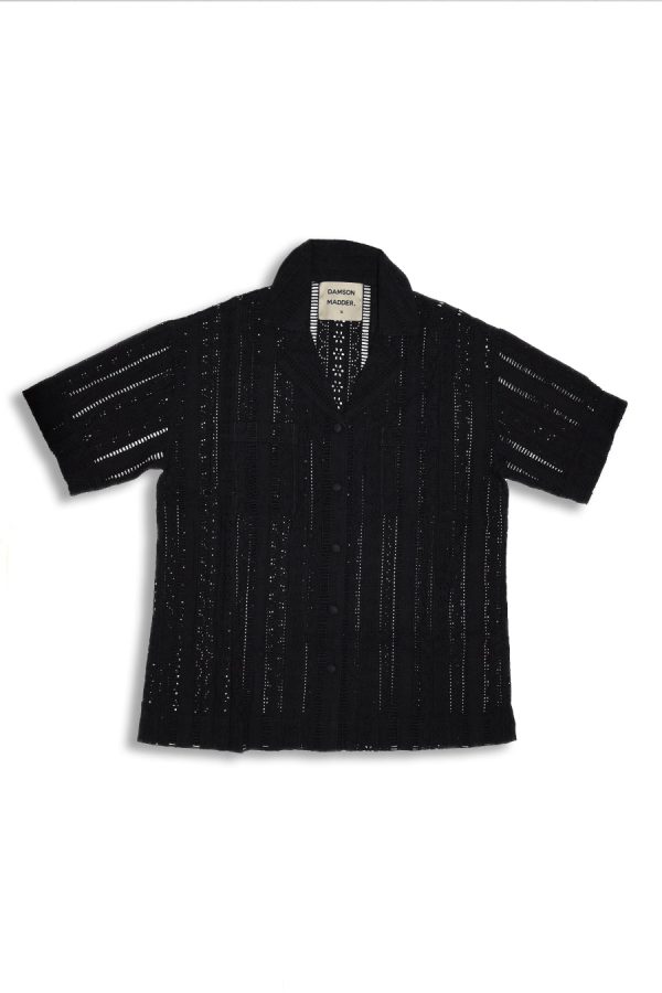 Tops | chlo shirt - black broderie None - Damson Madder Women - Image 2
