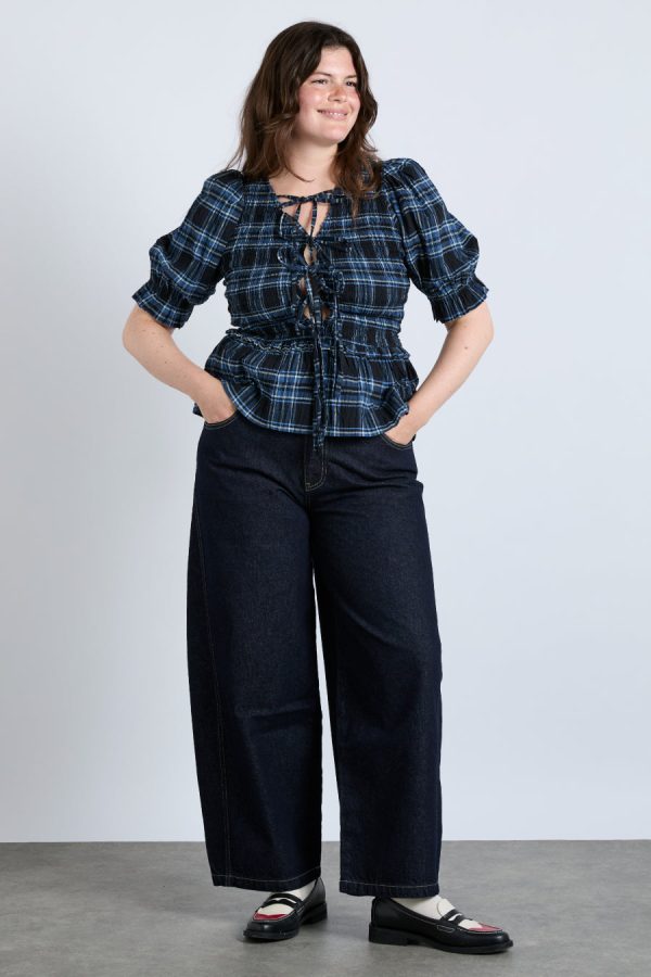 Damson Madder Bottoms | Women | dion jean - dark indigo None - Image 5