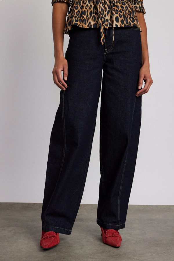 Damson Madder Bottoms | Women | dion jean - dark indigo None - Image 7