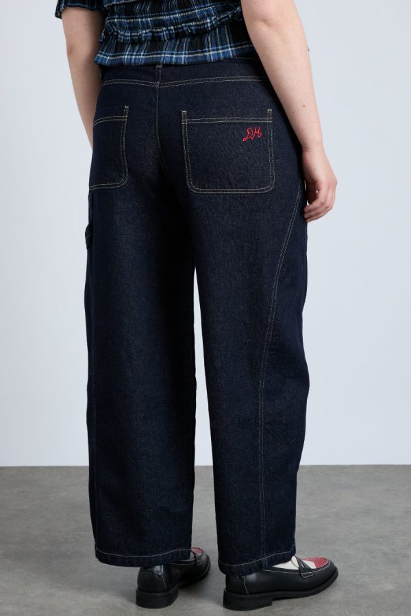 Damson Madder Bottoms | Women | dion jean - dark indigo None - Image 6