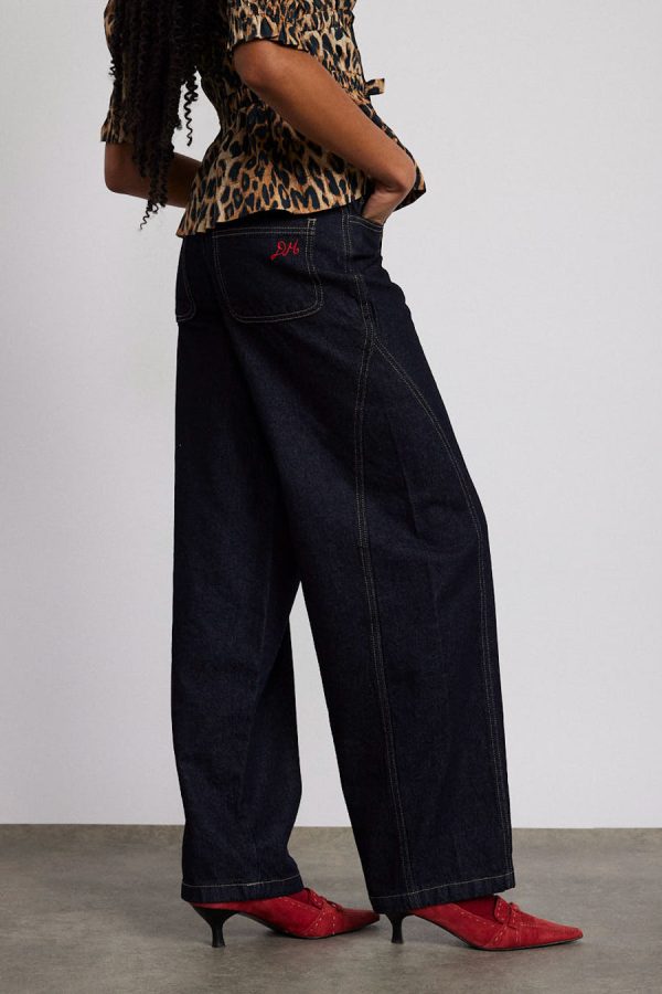 Damson Madder Bottoms | Women | dion jean - dark indigo None - Image 4