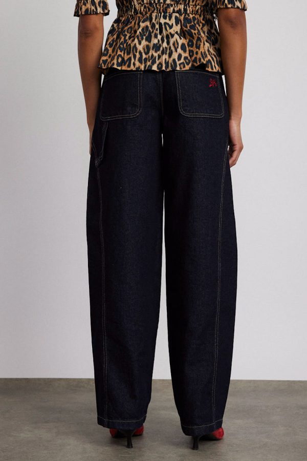 Damson Madder Bottoms | Women | dion jean - dark indigo None - Image 3