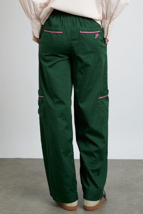 harrison trousers - green None Women | Bottoms Damson Madder - Image 2