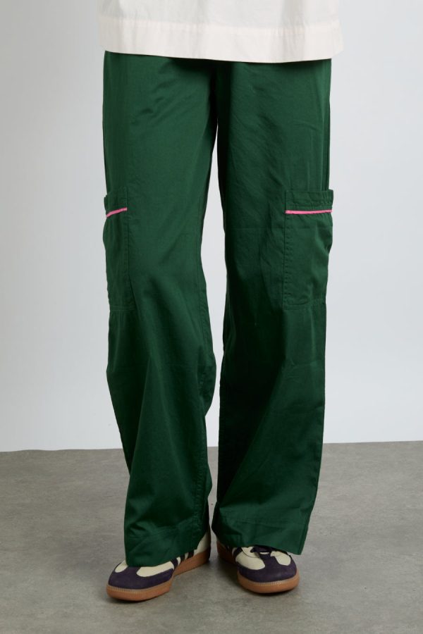 harrison trousers - green None Women | Bottoms Damson Madder - Image 8