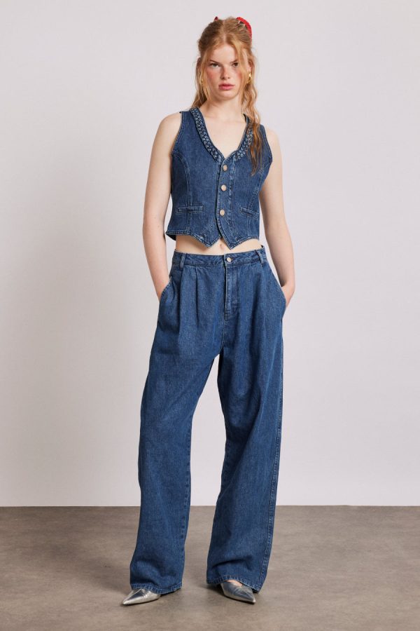 Women Bottoms | Damson Madder sailor jeans - vintage wash None