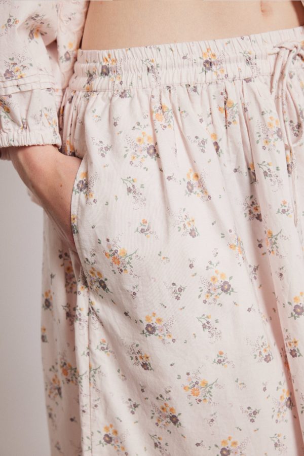 Bottoms Women | gretchen skirt - vintage ditsy None Damson Madder - Image 7