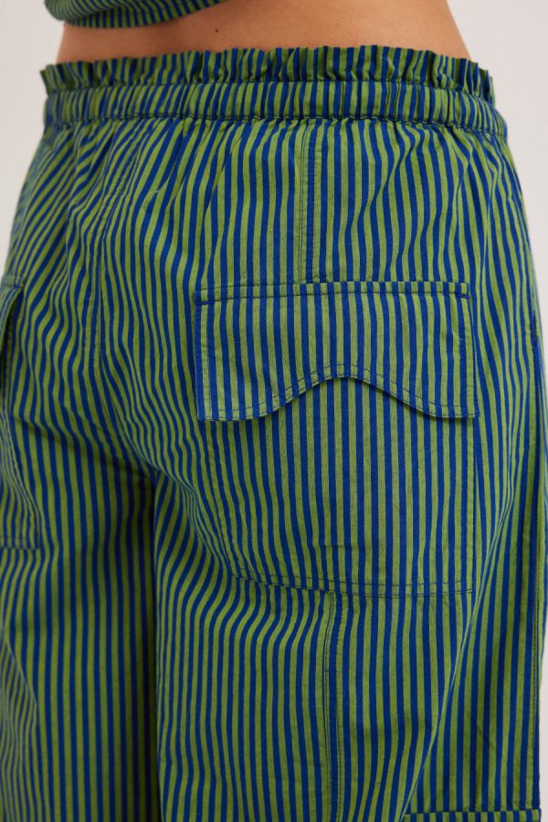 Bottoms Damson Madder | Women rocket cargos - stripe None - Image 3