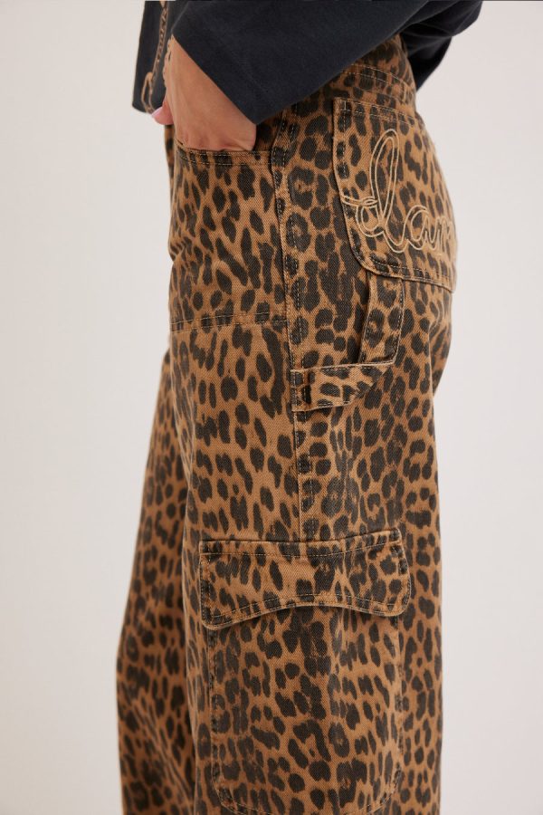 Denim | cargo jeans - leopard None | Damson Madder Women - Image 5