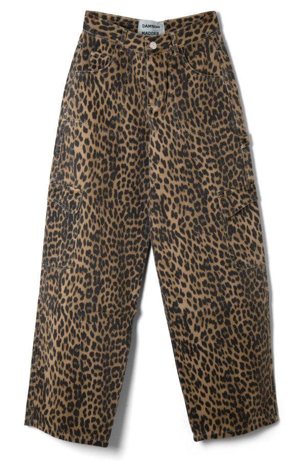 Denim | cargo jeans - leopard None | Damson Madder Women - Image 2
