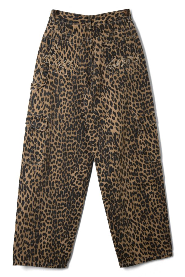 Denim | cargo jeans - leopard None | Damson Madder Women - Image 6