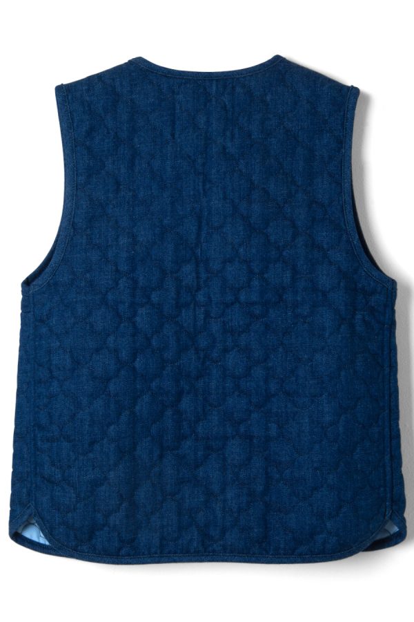 Damson Madder Denim | Women | tilly gilet - denim None - Image 3