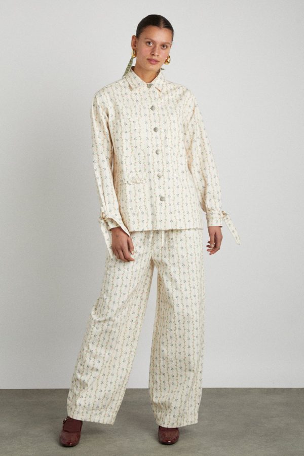 Damson Madder rafe pant - floral stripe None | Women Denim - Image 4