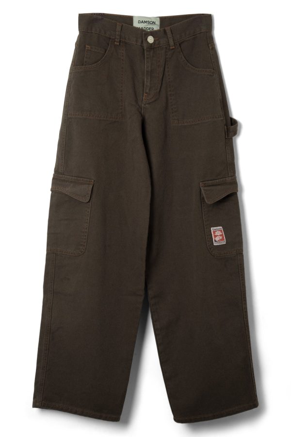 Denim Women | dion jean - chocolate cargo None Damson Madder - Image 5