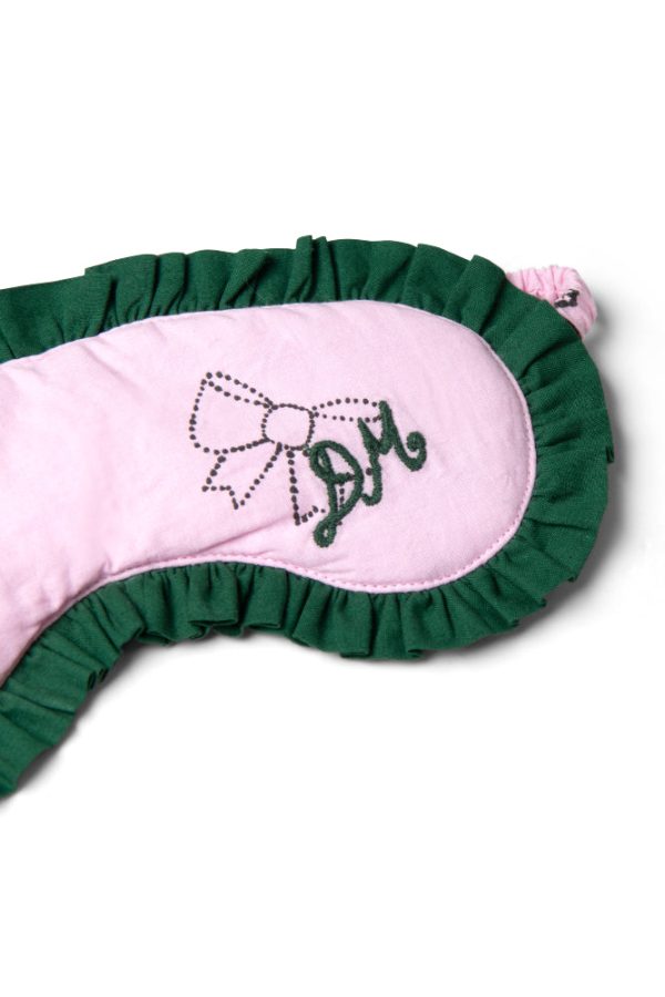 damson pj eye mask - pink symbols None Women | Nightwear Damson Madder - Image 2
