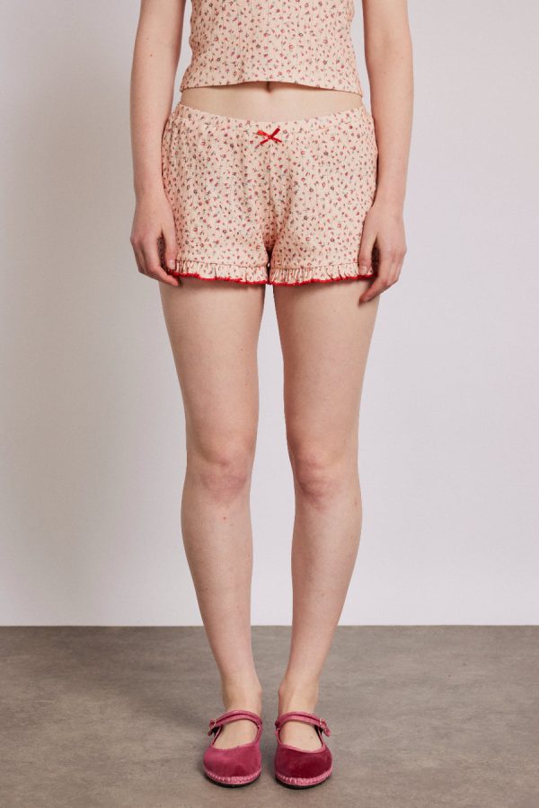 rose print short None | Nightwear Damson Madder Women - Image 4