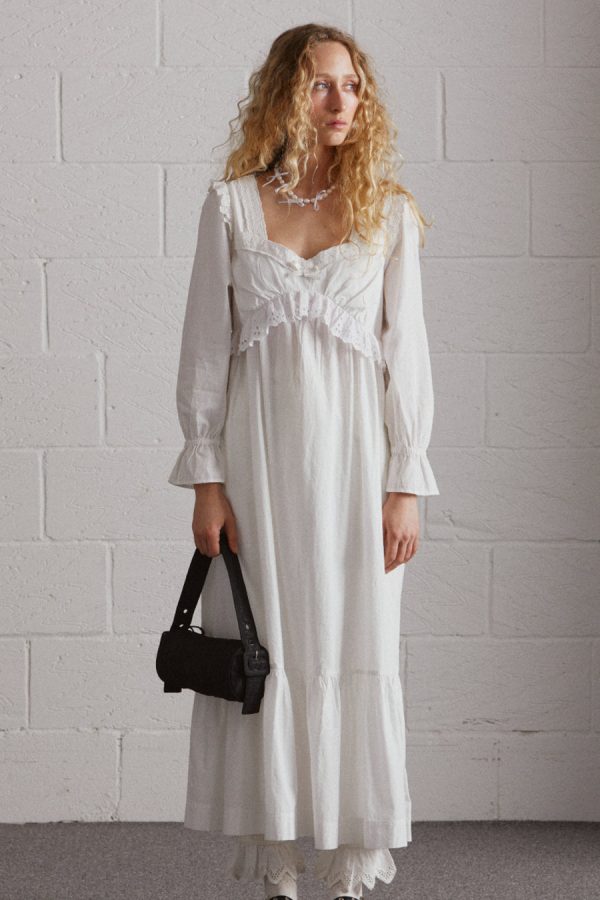Occasion Wear Women | edith vintage midi - white None Damson Madder