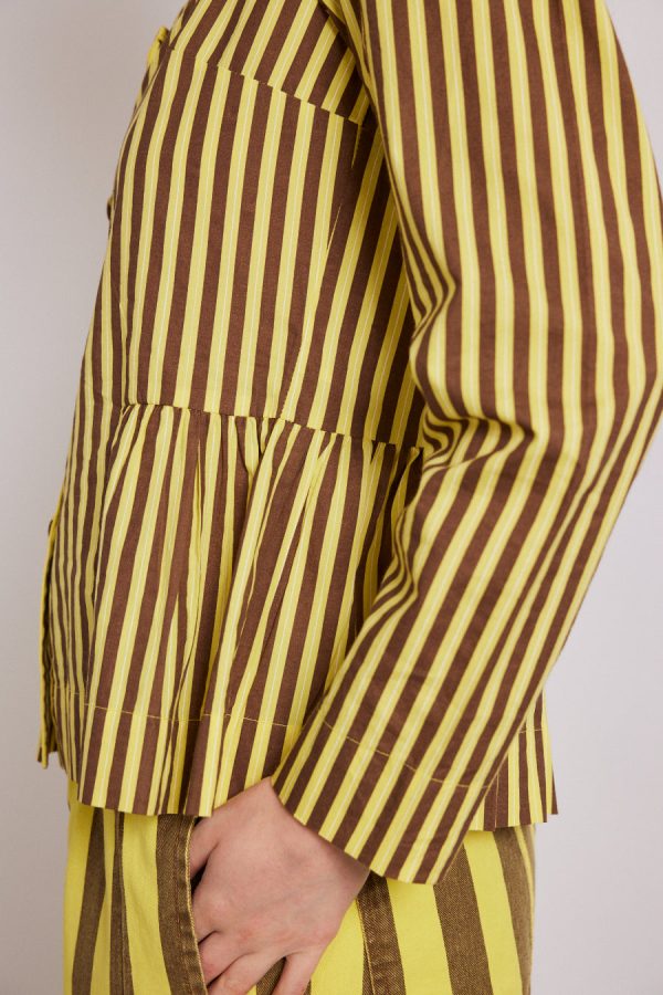 Co-ords | eloise stripe blouse None - Damson Madder Women - Image 3