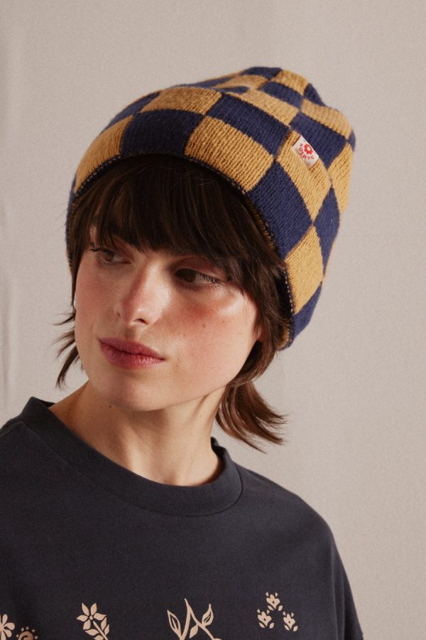 Women Hats | Damson Madder square beanie None