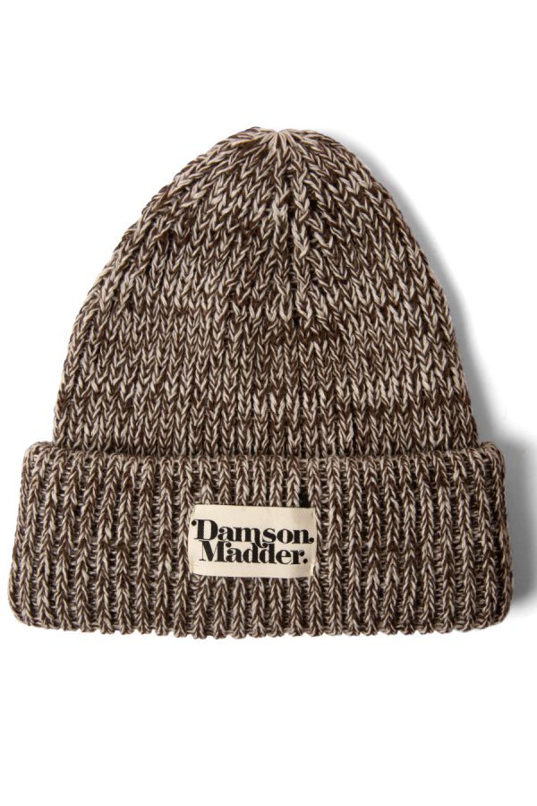 Women Hats | Damson Madder flecked yarn beanie - chocolate None - Image 2